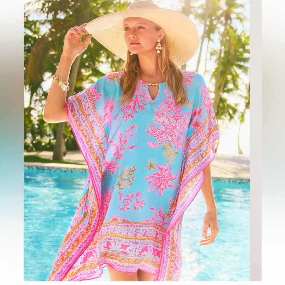Lilly Pulitzer Lindamarie Silk Caftan